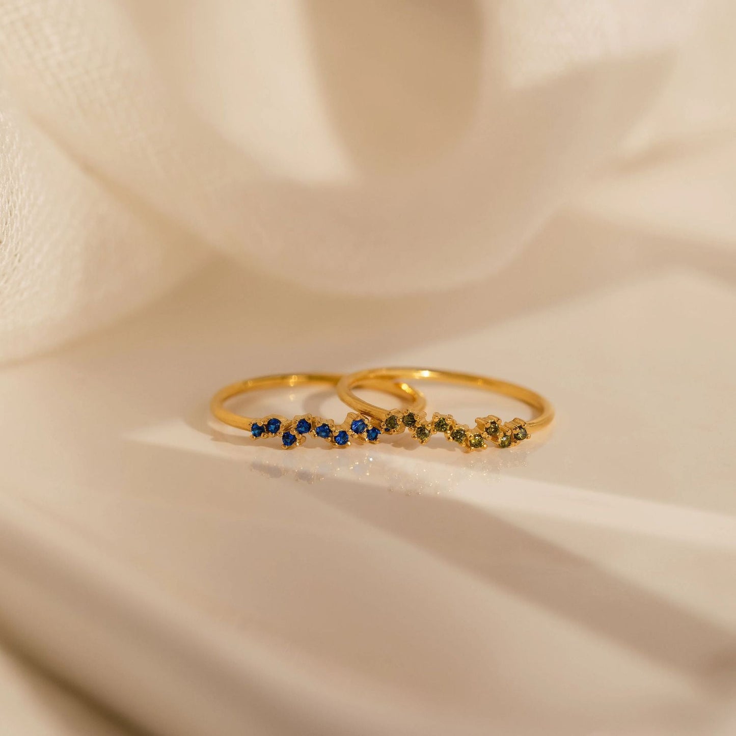 Preorder: Stackable Birthstone Rings