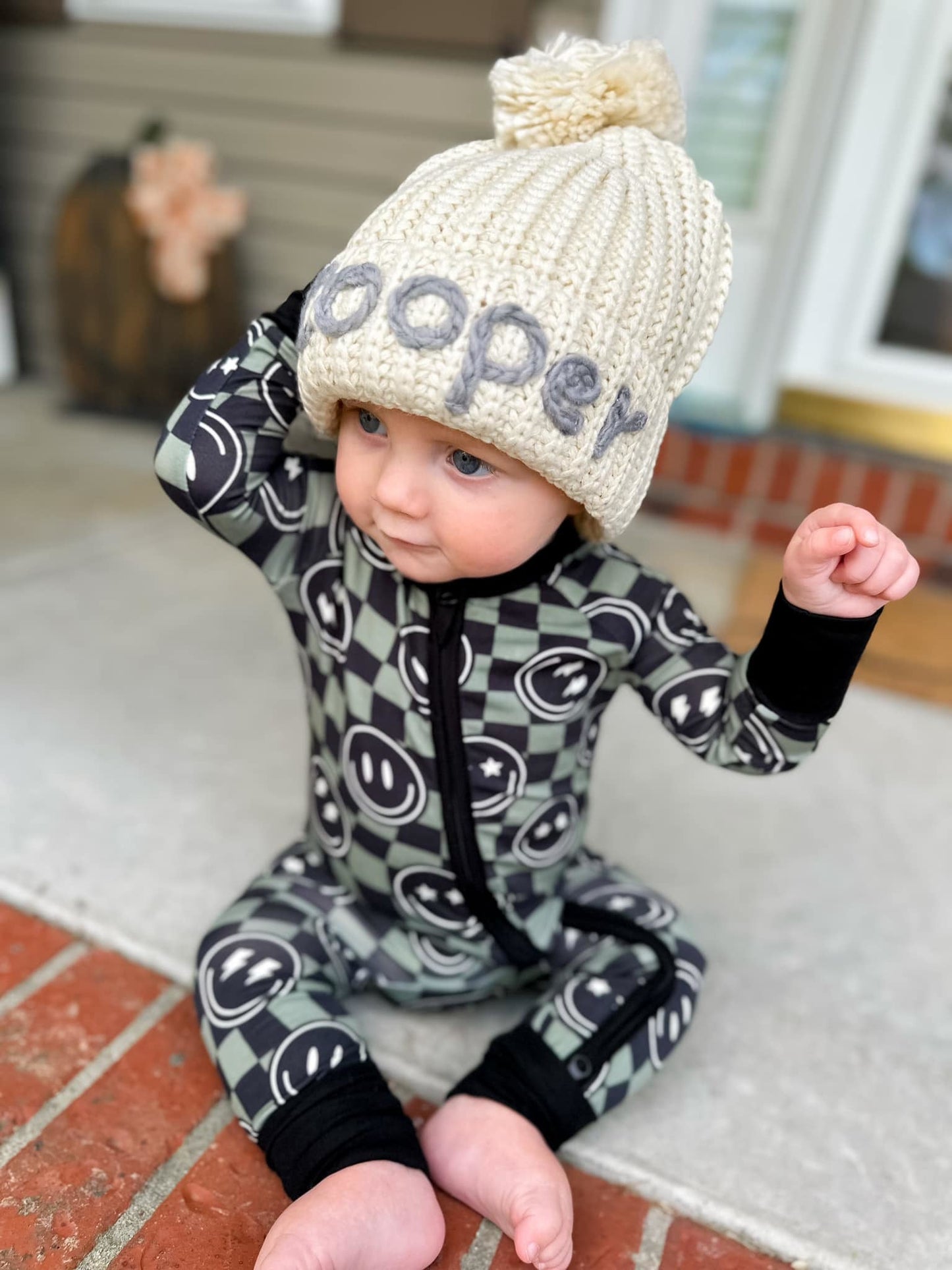 PREORDER: Custom Rope Embroidered Pompom Hat 10.13.25