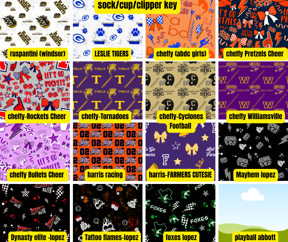 PREORDER: CUSTOM SOCKS 10.13.25 osym