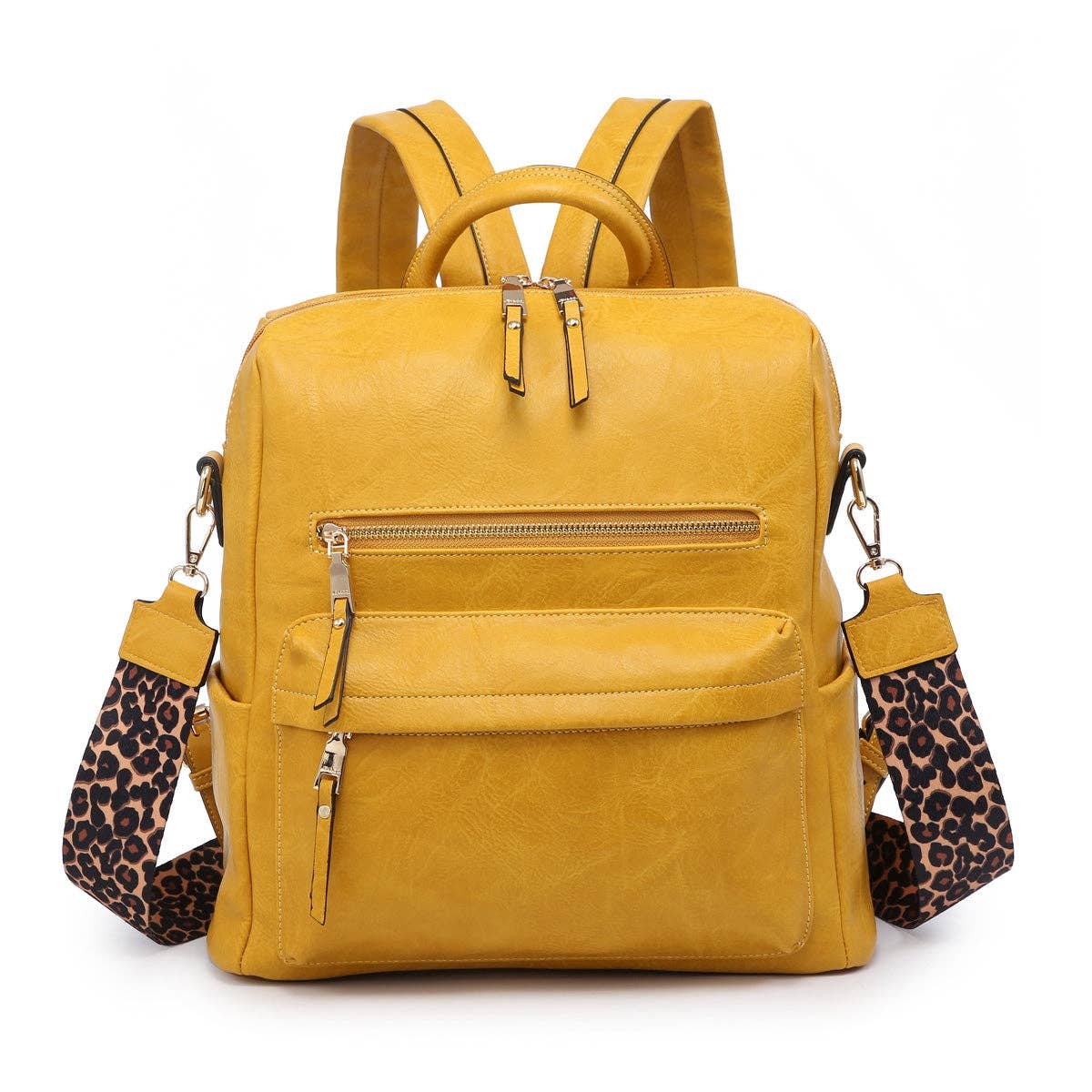 Convertible Backpack w/ Guitar Strap | Rust