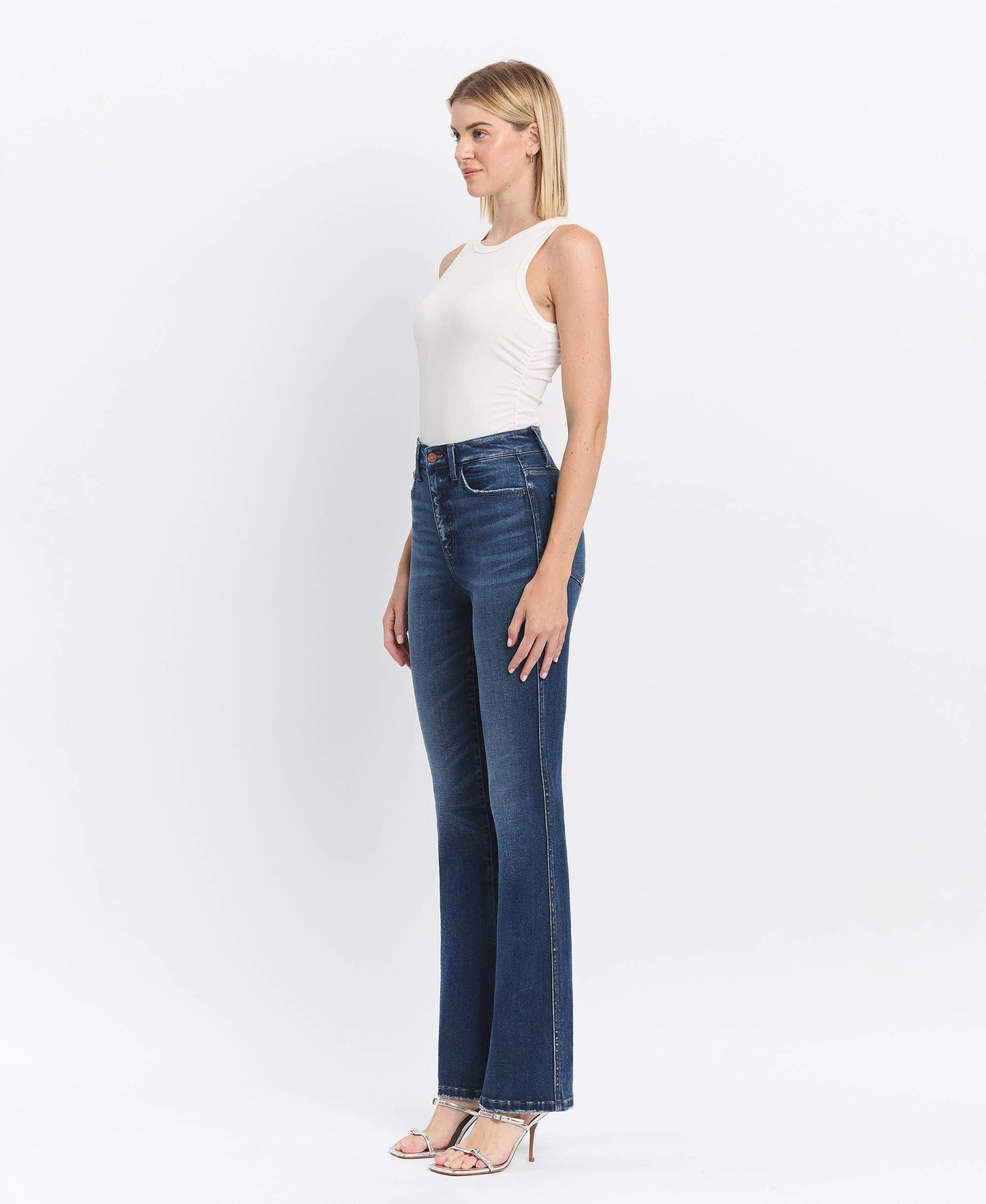 Lovervet Sufficed Tummy Control Super High Rise Bootcut Jeans