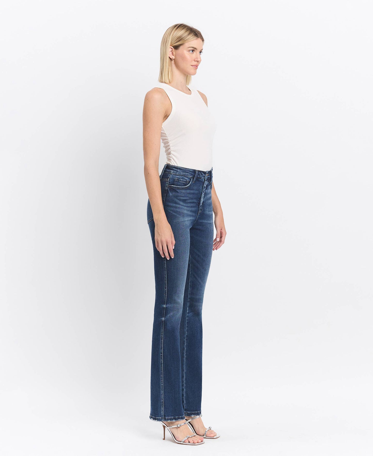 Lovervet Sufficed Tummy Control Super High Rise Bootcut Jeans