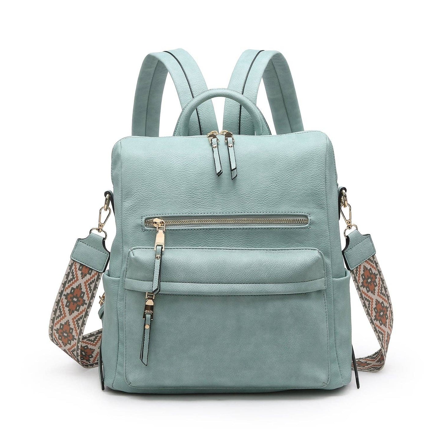Convertible Backpack w/ Guitar Strap | Rust