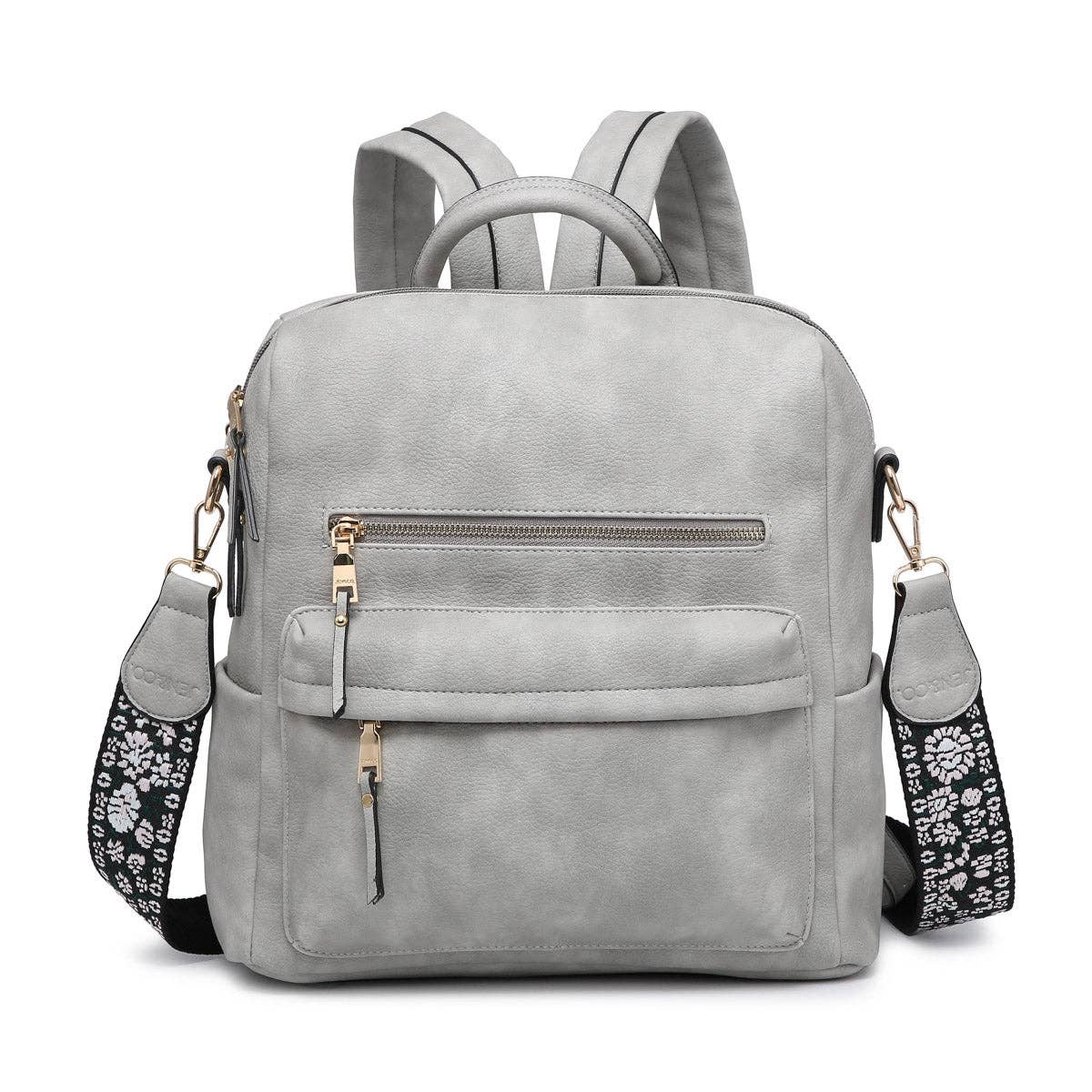 Convertible Backpack w/ Guitar Strap | Rust