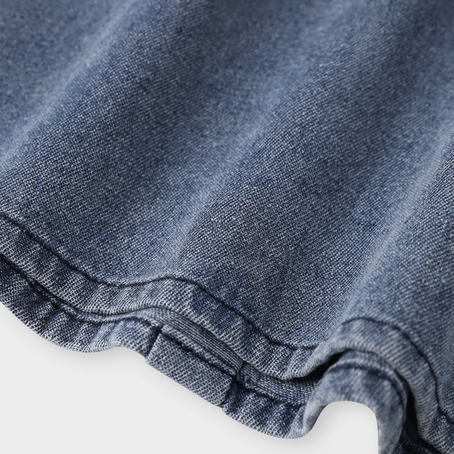 Polly Denim Overalls Set