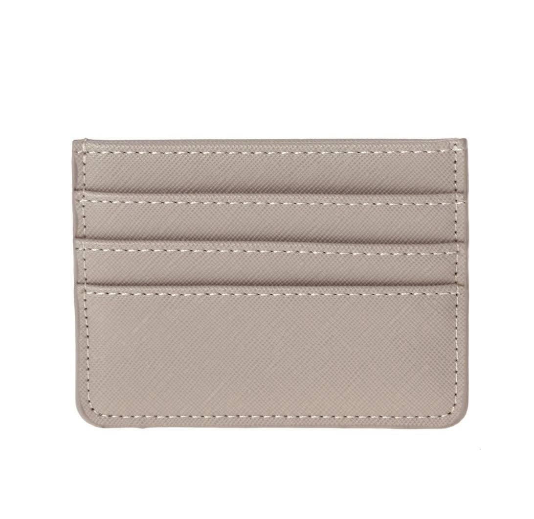 Multi Slotted Cardholder/Wallet | Beige