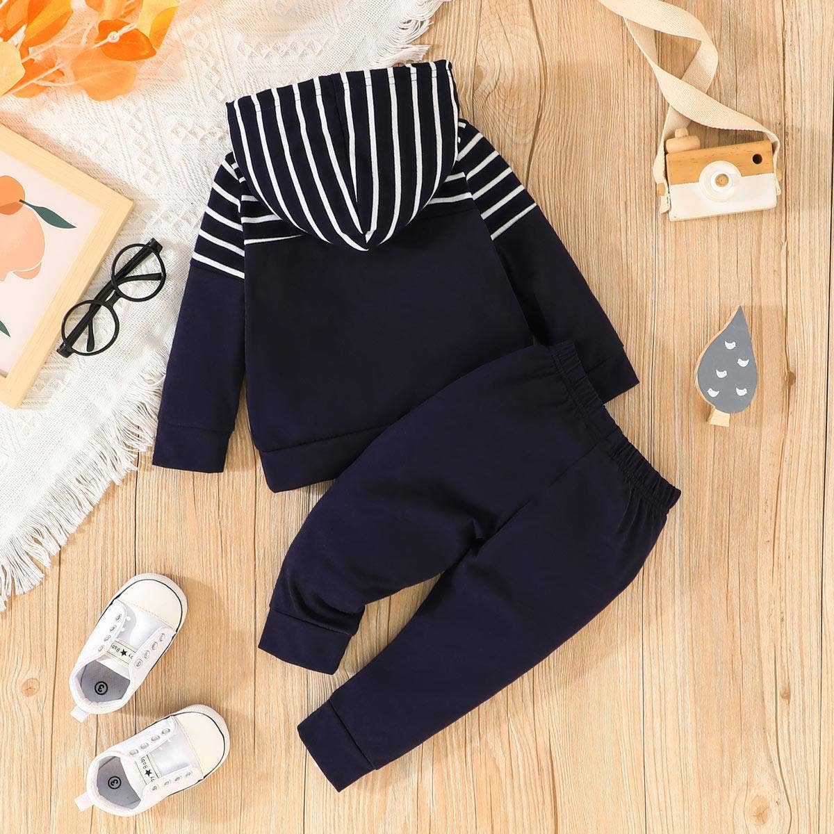 Justin Hoodie and Sweatpants Set - Blue