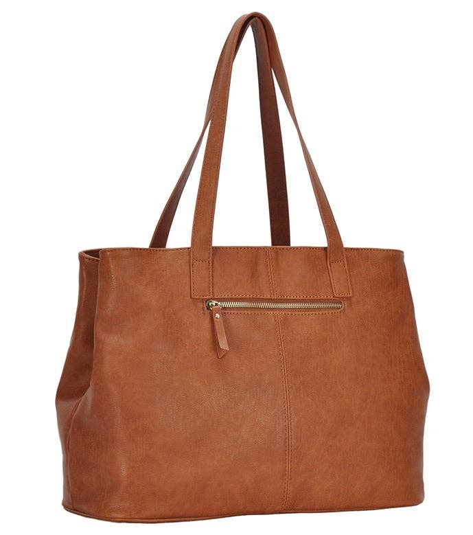Three Compartment Tote | Black