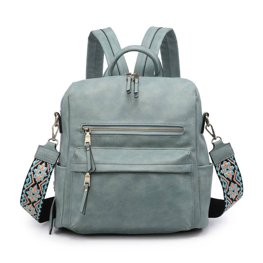 Convertible Backpack w/ Guitar Strap | Rust