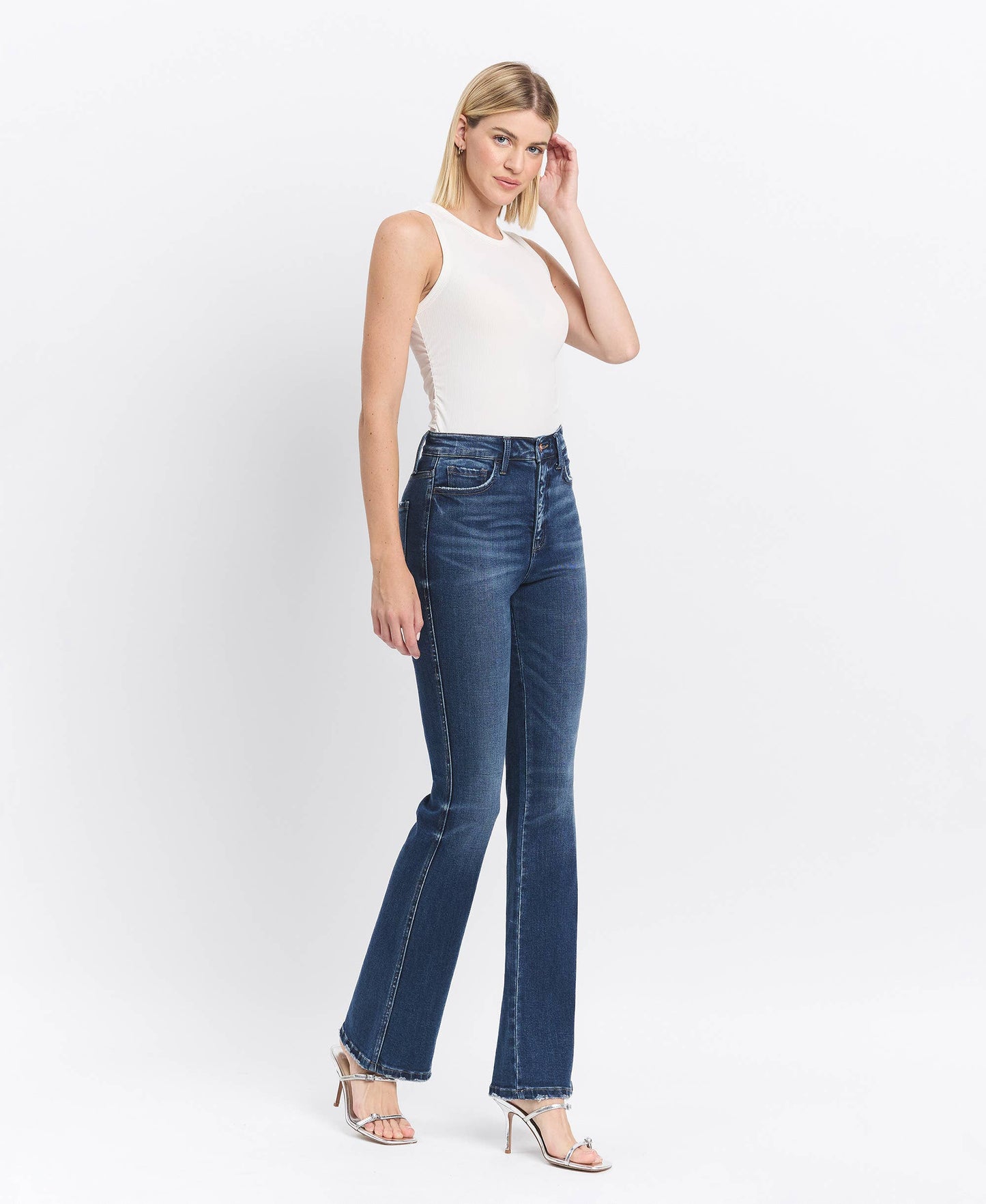 Lovervet Sufficed Tummy Control Super High Rise Bootcut Jeans
