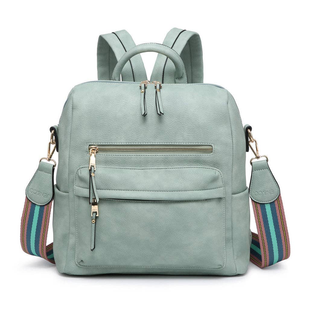 Convertible Backpack w/ Guitar Strap | Rust