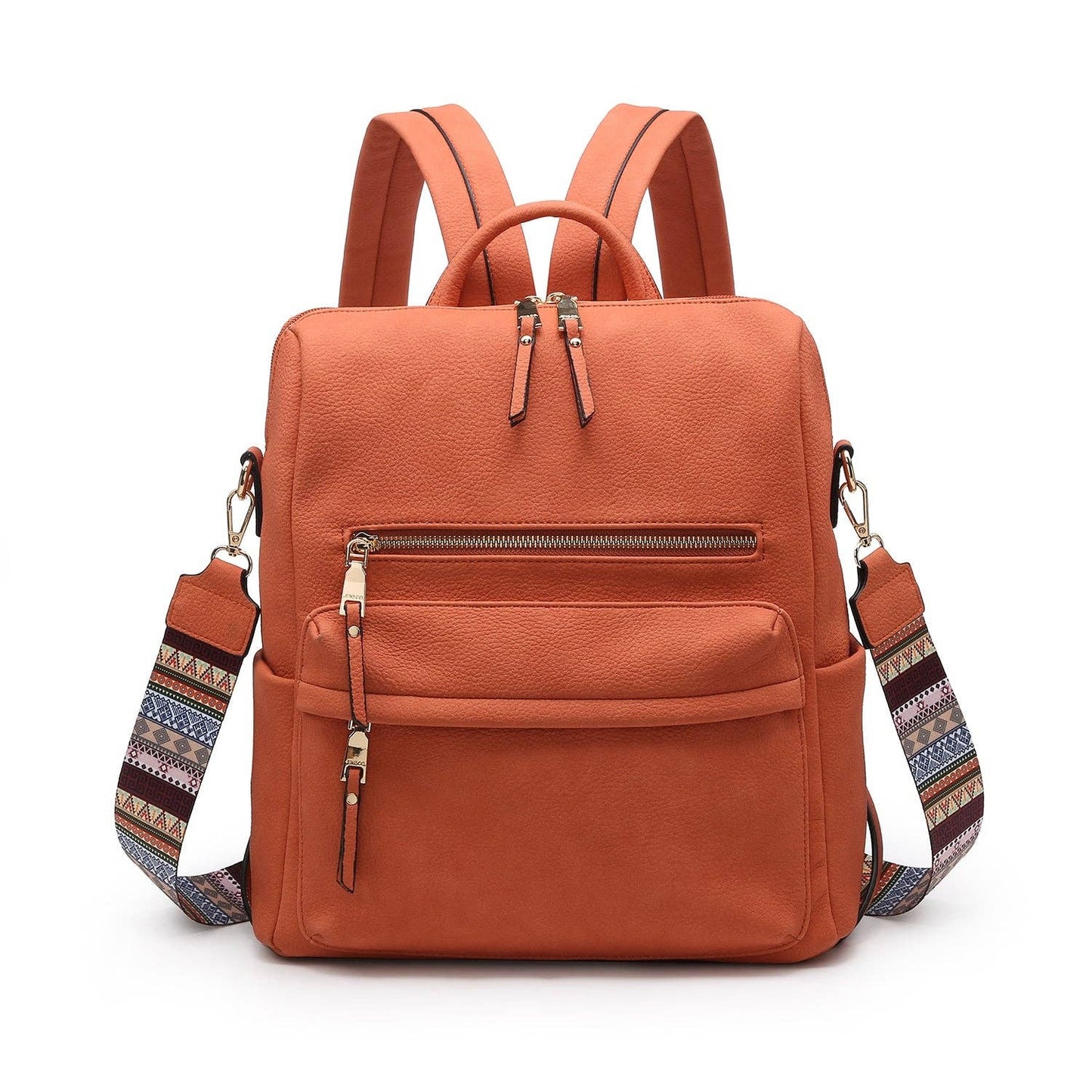 Convertible Backpack w/ Guitar Strap | Rust