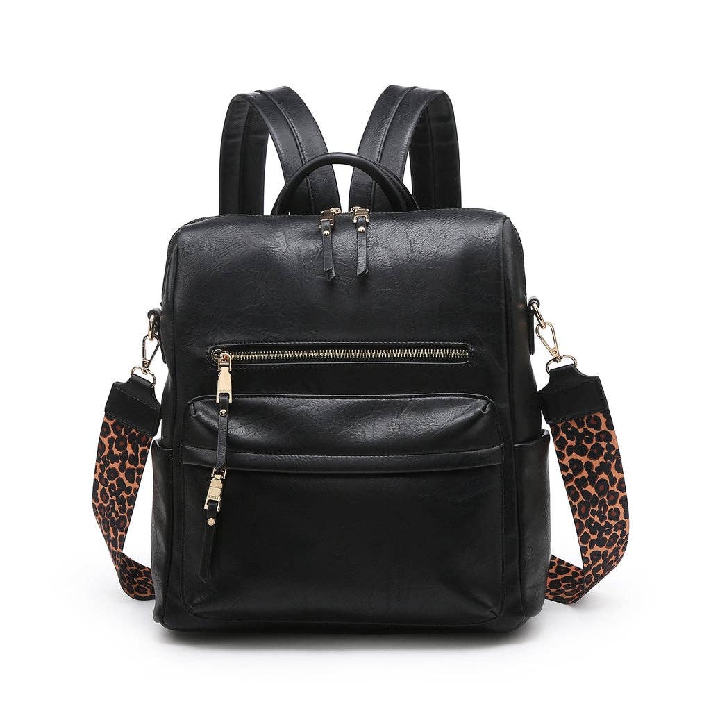 Convertible Backpack w/ Guitar Strap | Rust