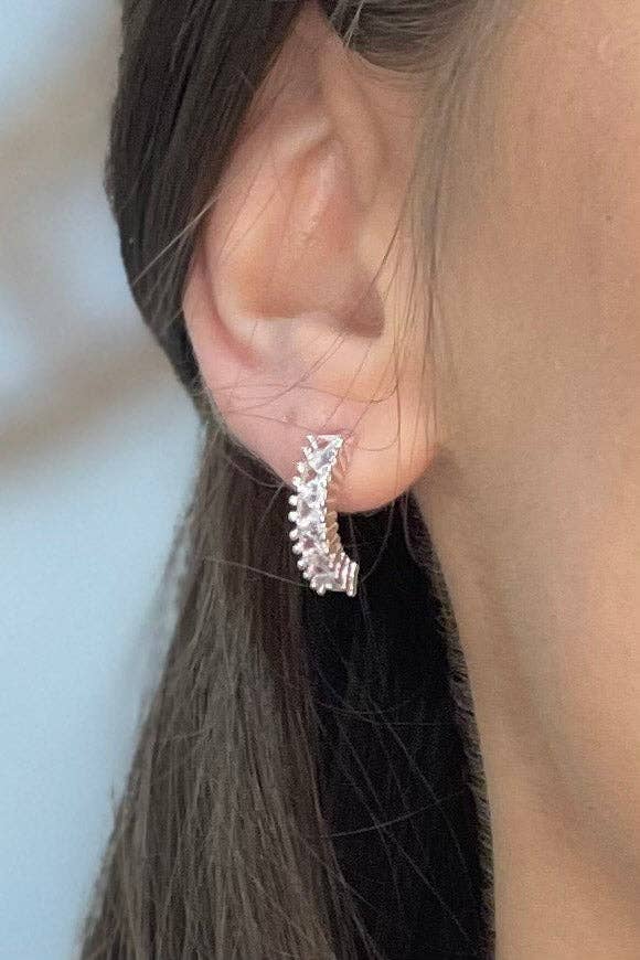 Asher Earrings - Silver