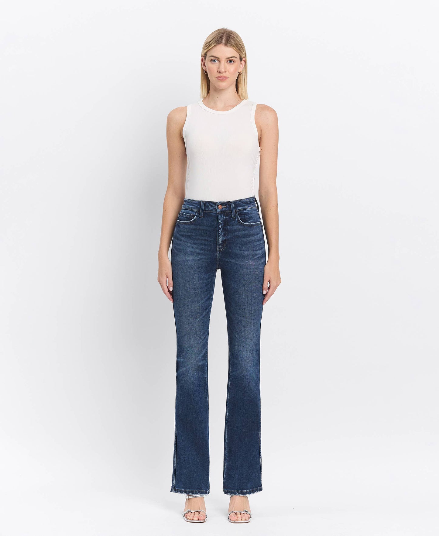 Lovervet Sufficed Tummy Control Super High Rise Bootcut Jeans