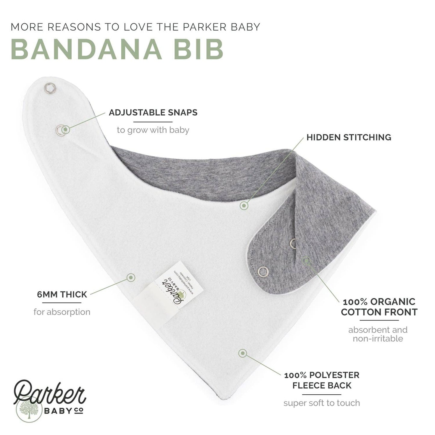 Estes Bandana Bib Set (8 pack)