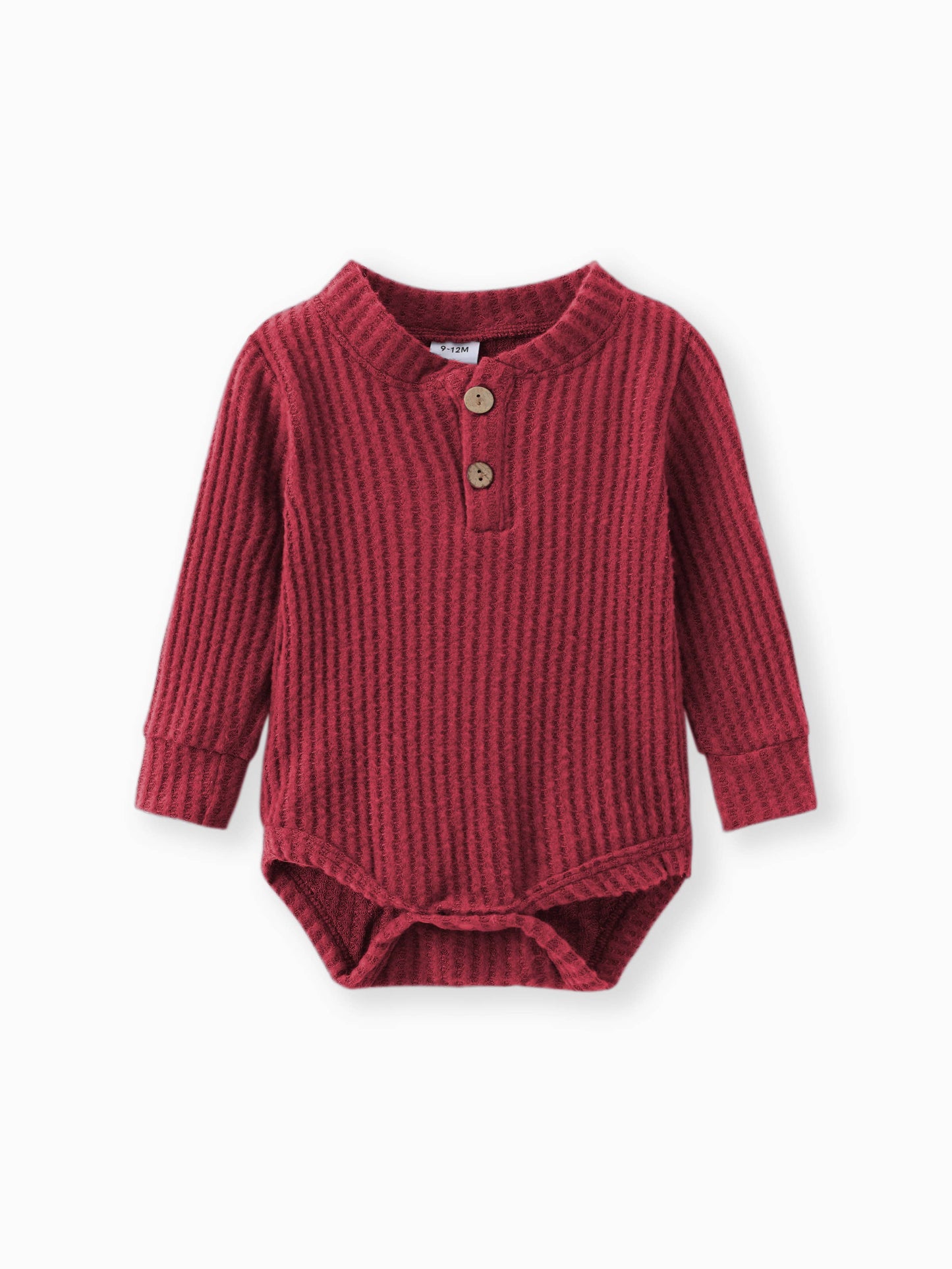 Wally Waffle Knit Set | Rust