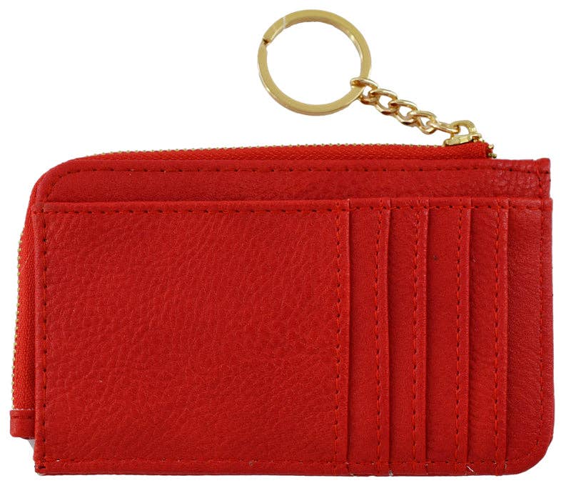 Small But Big Faux Leather Card Holder Wallet | Bronze