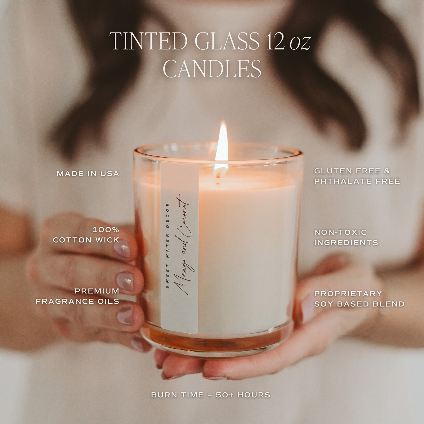 *NEW* Mango and Coconut 12 oz Candle