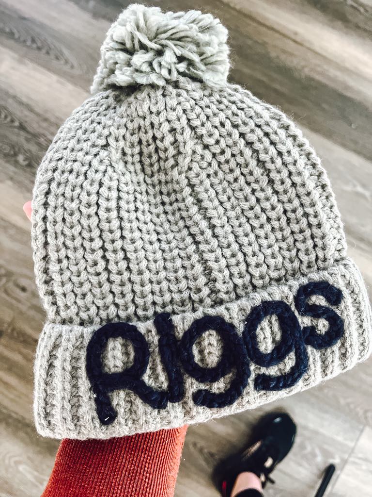PREORDER: Custom Rope Embroidered Pompom Hat 10.13.25