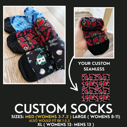 PREORDER: CUSTOM SOCKS 10.13.25 osym