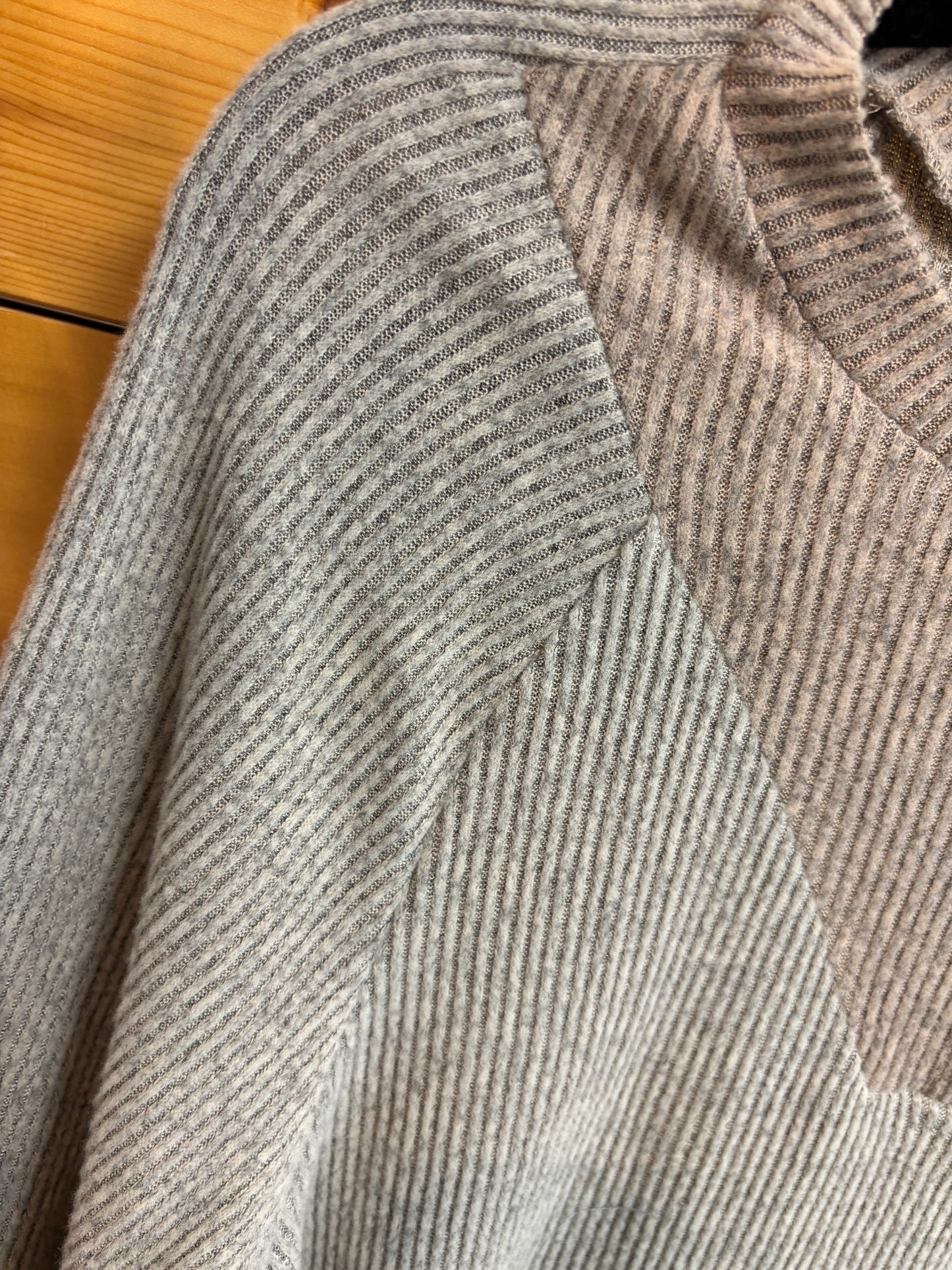 Corded Pullover - Taupe