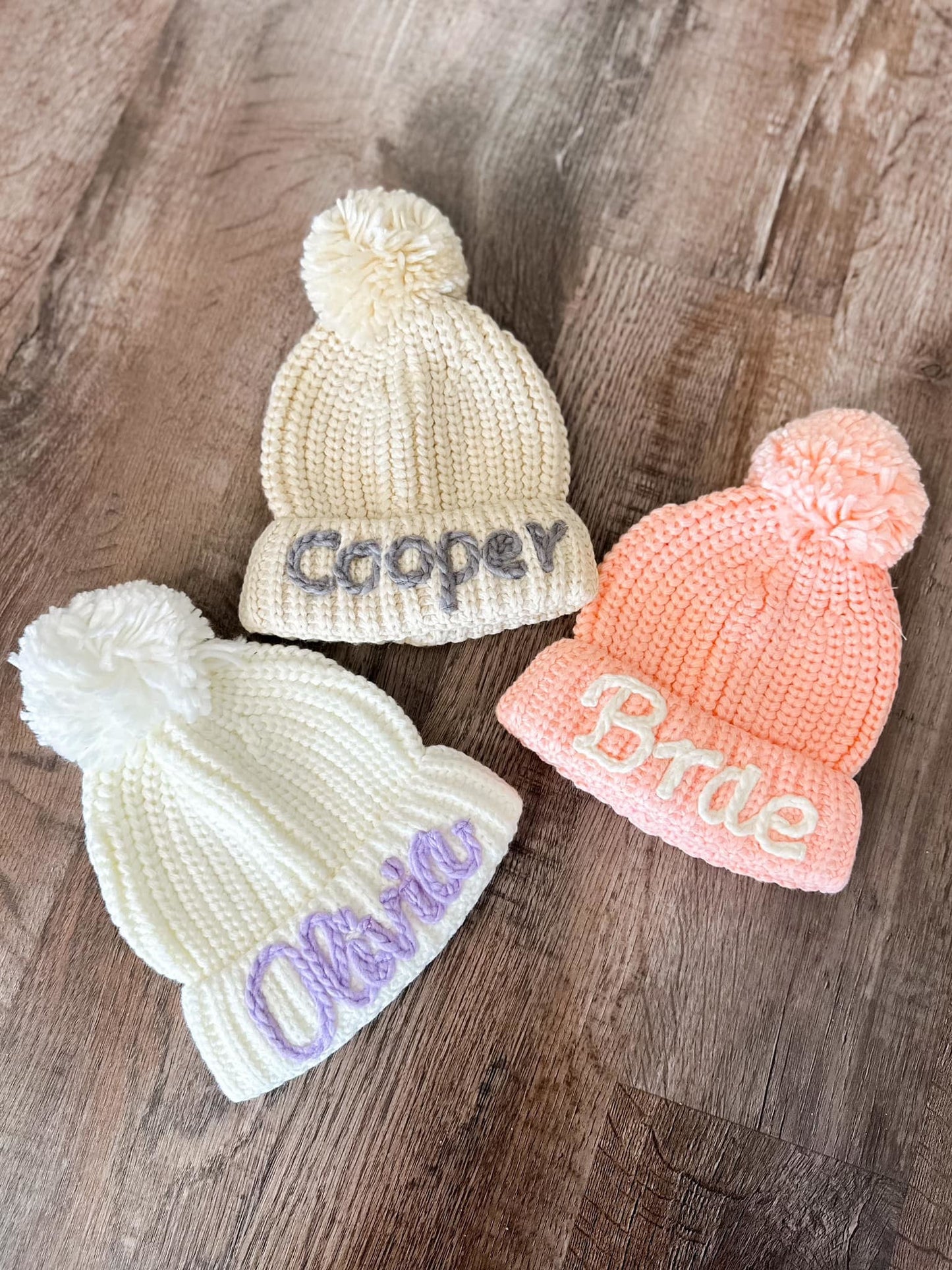 PREORDER: Custom Rope Embroidered Pompom Hat 10.13.25