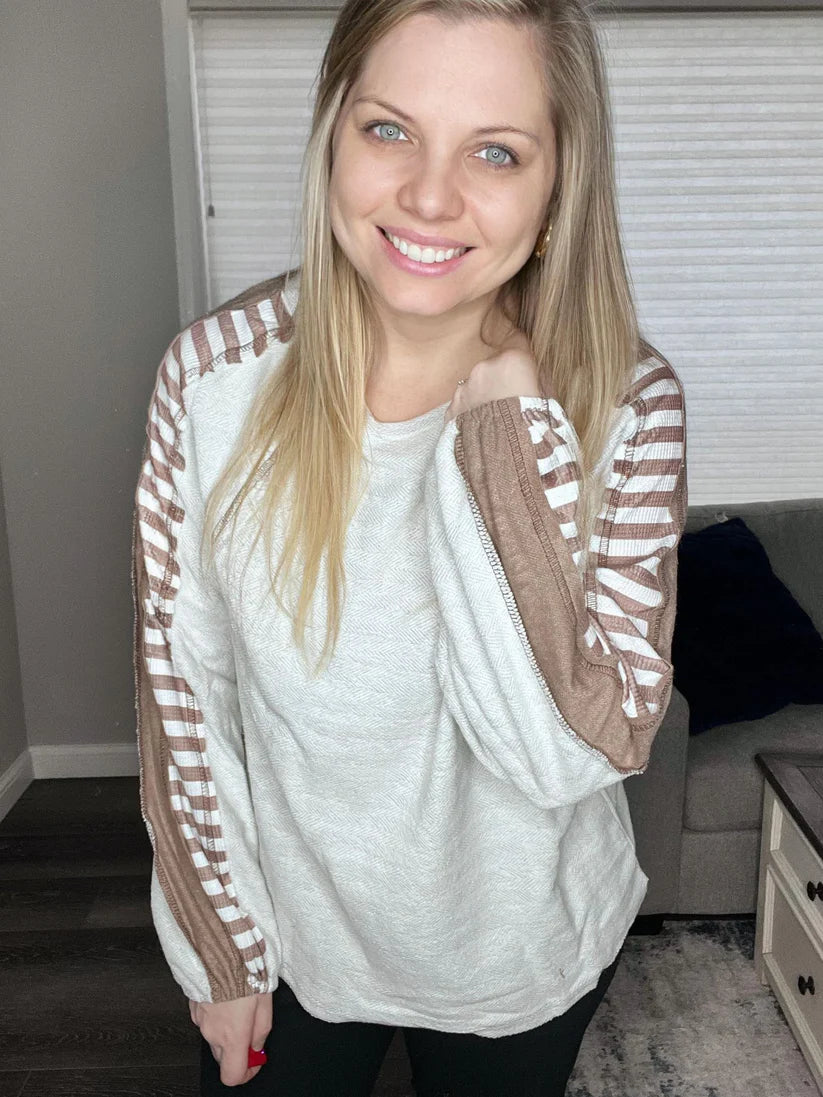 Abigail Striped Top