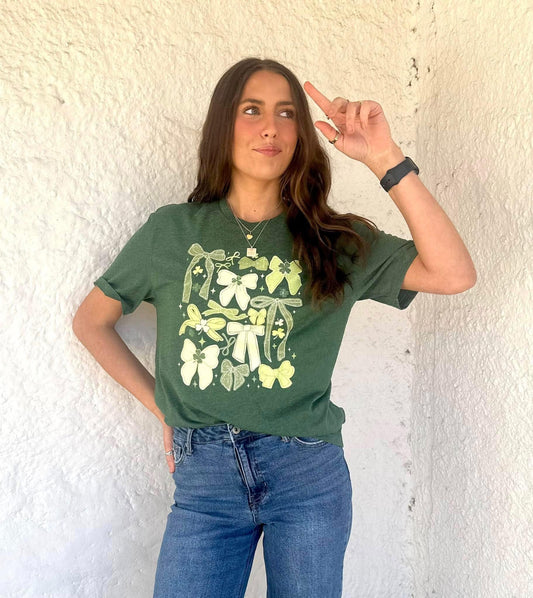Lucky Bows Collage Tee