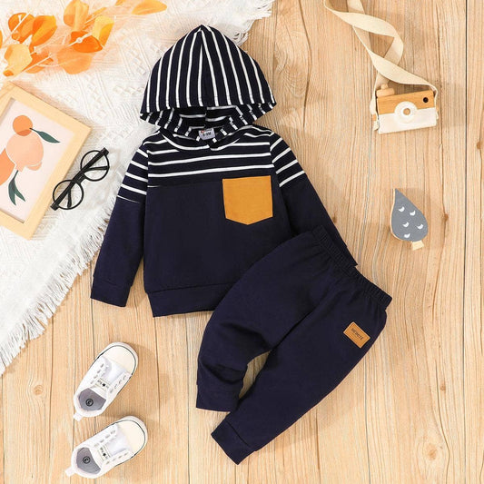 Justin Hoodie and Sweatpants Set - Blue