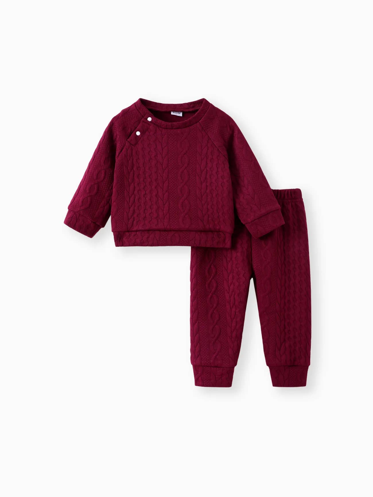 Kam Long-Sleeve Knit Set | Pink