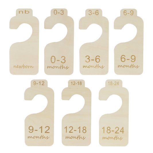 Baby Closet Size Dividers & Organizer | Newborn - 24 Months