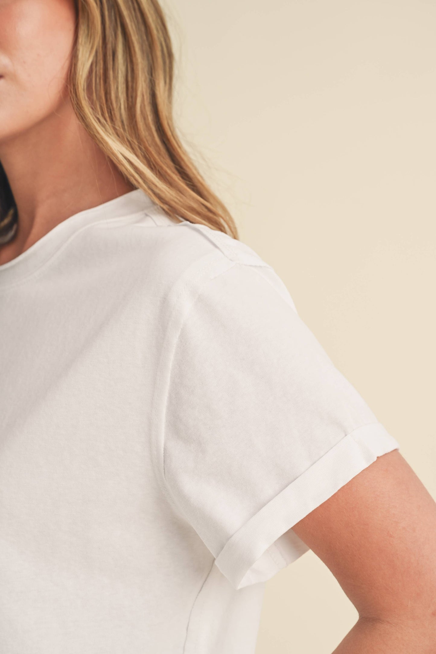 Mali Baby Short Sleeve Tee - White