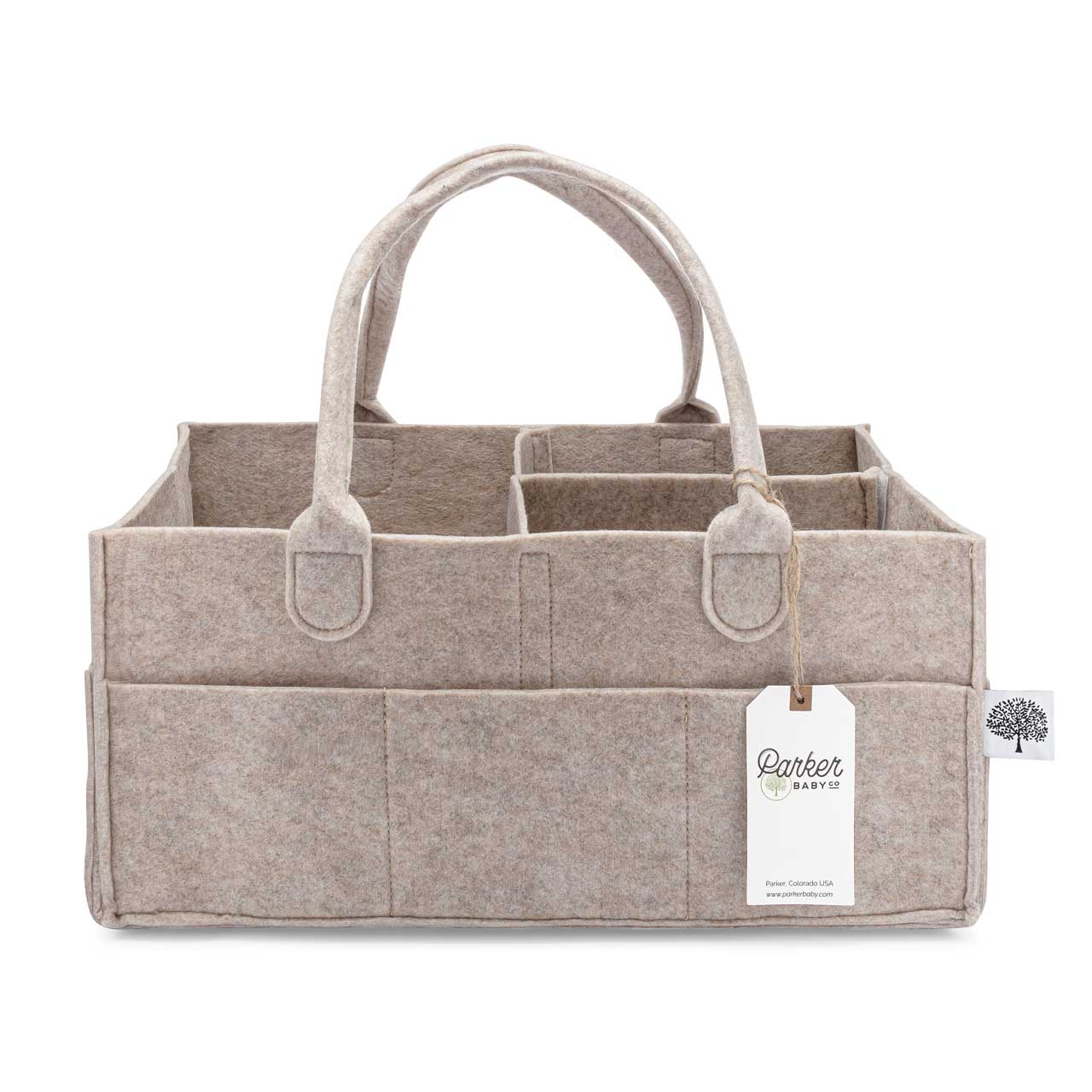 Diaper Caddy | Oatmeal