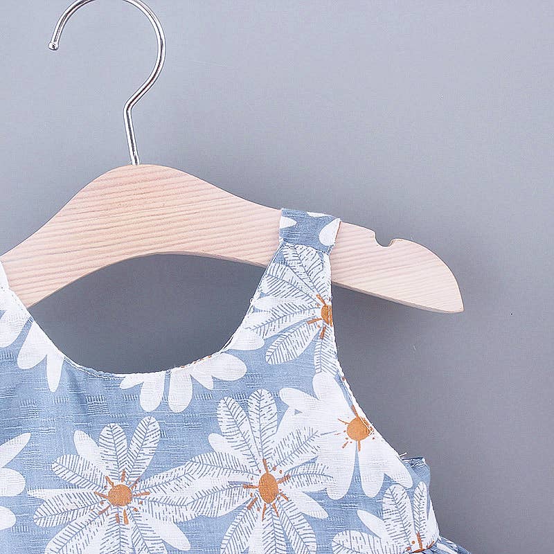 Daisy Floral Dress + Hat Set