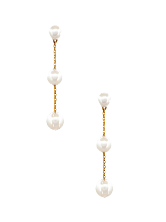 Pamela Earrings: GOLD