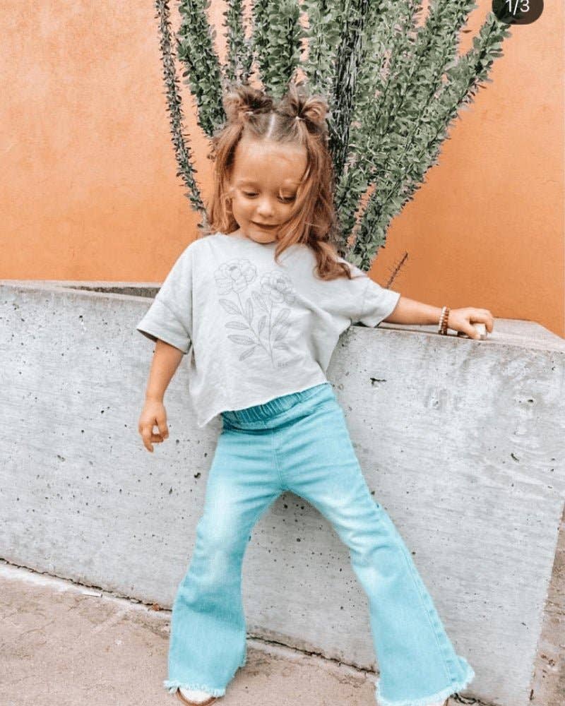 Sophie Denim Bell Bottoms | Light Wash