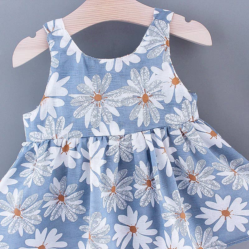 Daisy Floral Dress + Hat Set