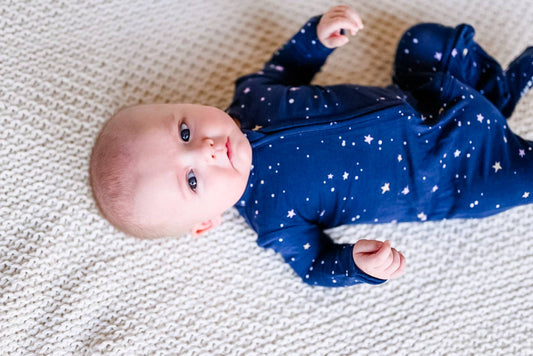 Logan Galaxy Bamboo Footie
