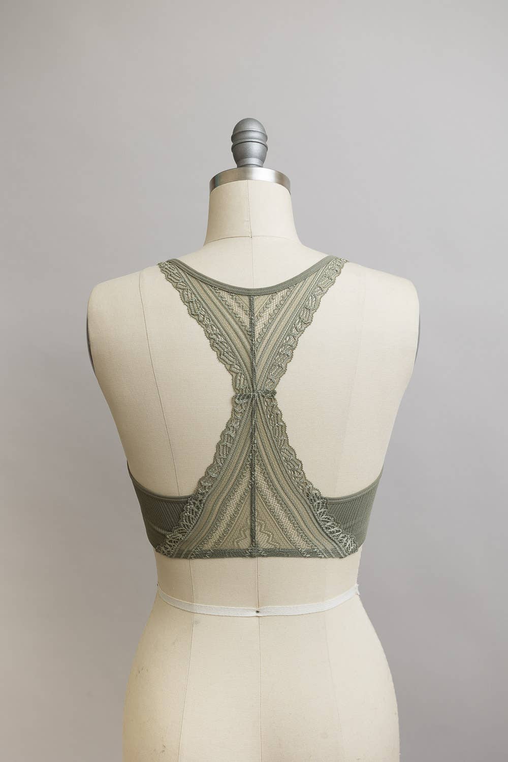 Lace Racerback Bralette | Ivory