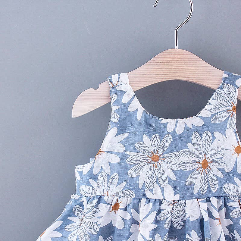 Daisy Floral Dress + Hat Set