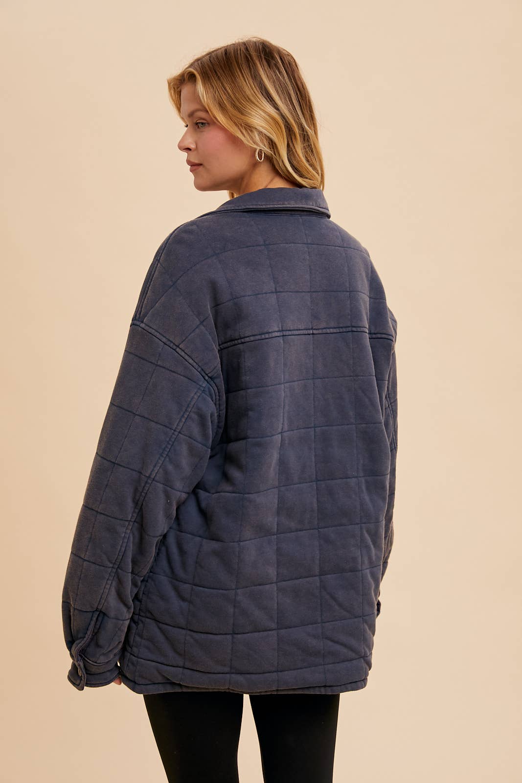 Opal Oversized Thick Quilted Jacket