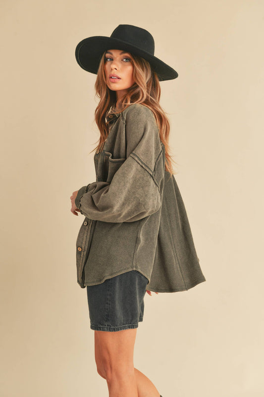 Judie Jacket - Vanilla Charcoal