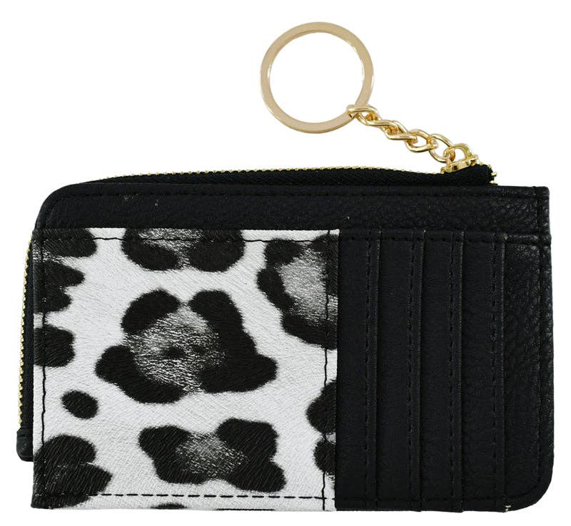 Small But Big Faux Leather Card Holder Wallet | Mauve
