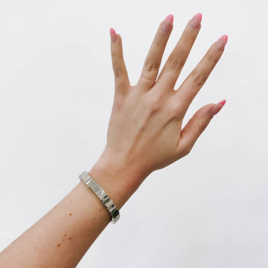 Sophia Stretch Bracelet - Silver
