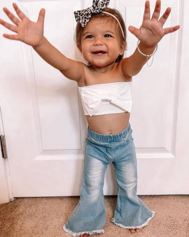 Sophie Denim Bell Bottoms | Light Wash