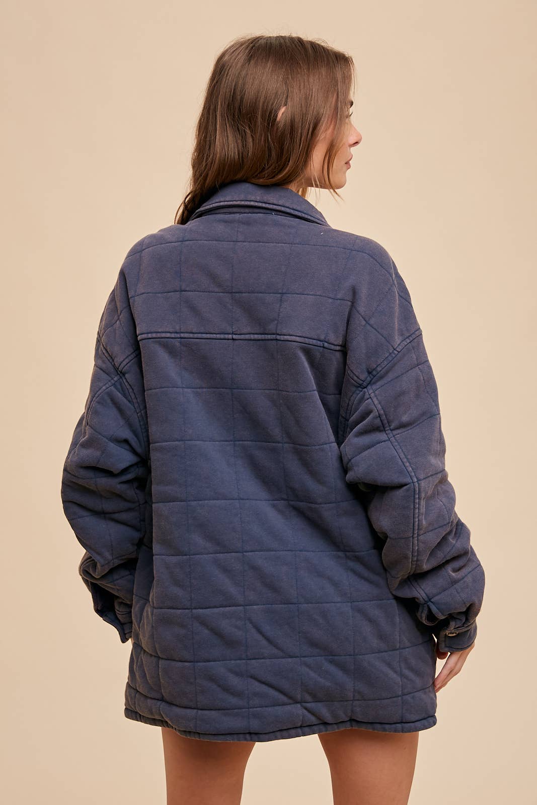 Opal Oversized Thick Quilted Jacket