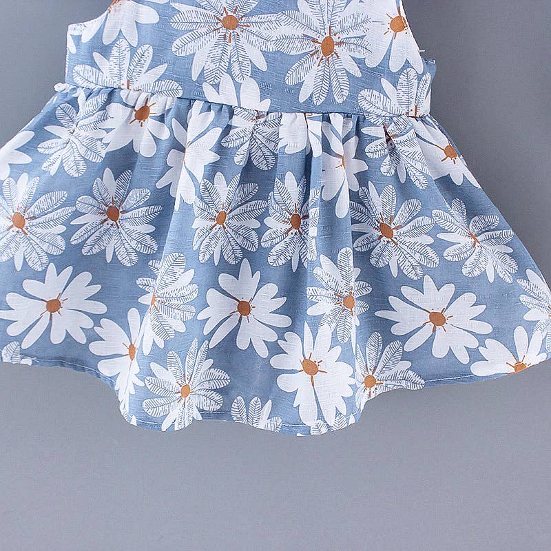 Daisy Floral Dress + Hat Set