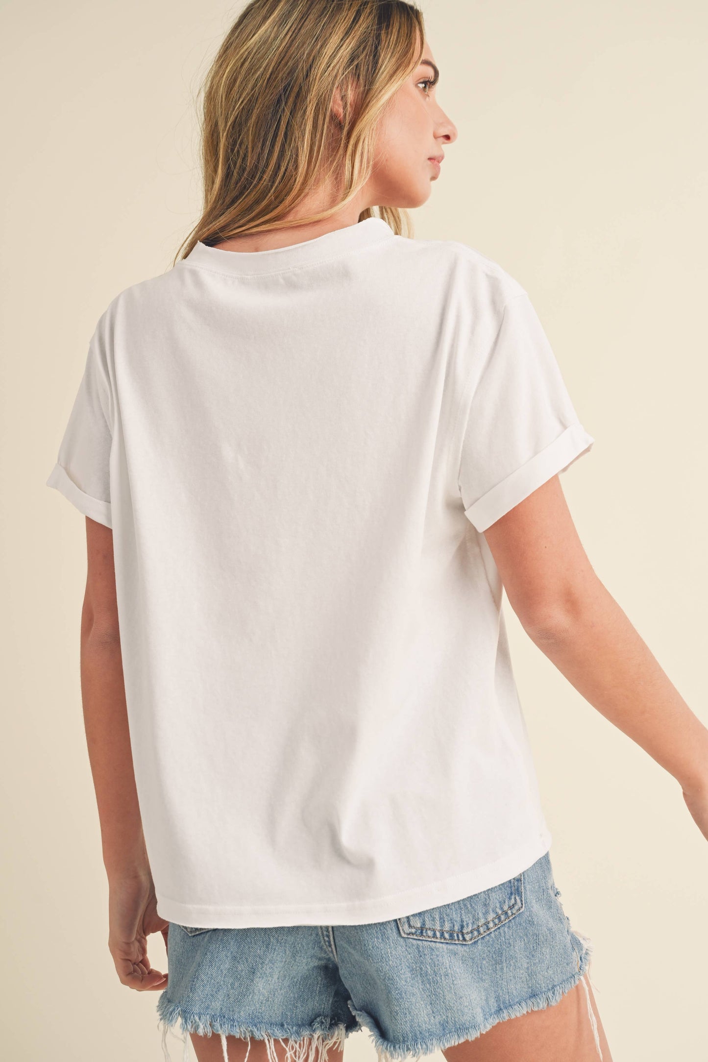Mali Baby Short Sleeve Tee - White