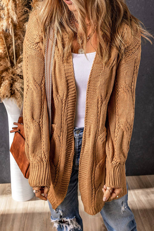 Kesley Khaki Cardigan